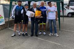 premiazione in bici per unire 13