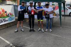 premiazione in bici per unire 2