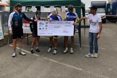 premiazione in bici per unire 6