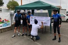 premiazione in bici per unire 9